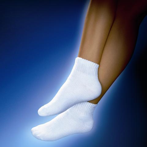 Jobst SensiFoot Mini-Crew Diabetic Sock [8-15 mmHg]